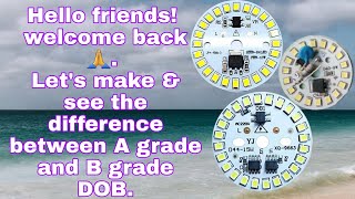 Difference between A grade and B grade DOB & How to protect a DOB LED bulb