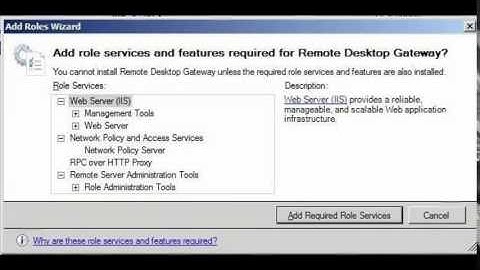 How to install and configure Remote Desktop Gateway