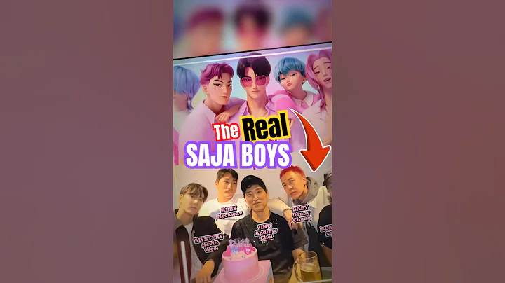 The Real Voices of Saja Boys 🎤✨ | Kpop Demon Hunter #shorts