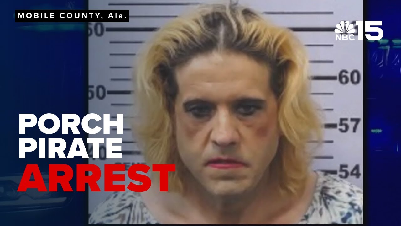 Арест пирата, ограбившего крыльцо, заснятого на видео — NBC 15