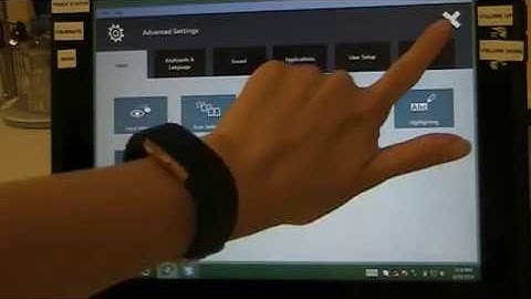 How to track one eye for eyegaze access