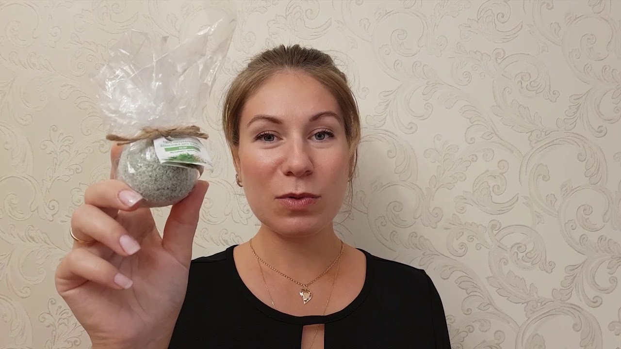 Бомбочка для ванны Siberina Кедр - YouTube