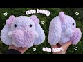 🩷🎀 Bunny with Heart Crochet/Amigurumi Tutorial ♡Valentine's Day Gift♡ |Easy, cute, free pattern|🎀🩷