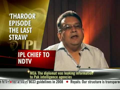 Chirayu Amin to NDTV: We were basking in IPL's glory