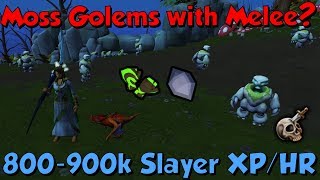 Melee Moss Golems Guide! [Runescape 3] 900k Slayer XP/HR!