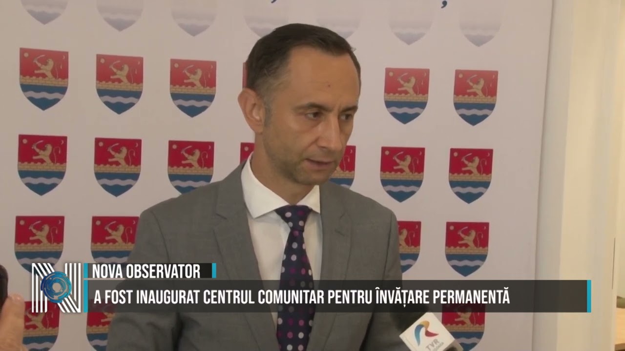 A fost inaugurat Centrul Comunitar de Învățare Permanentă