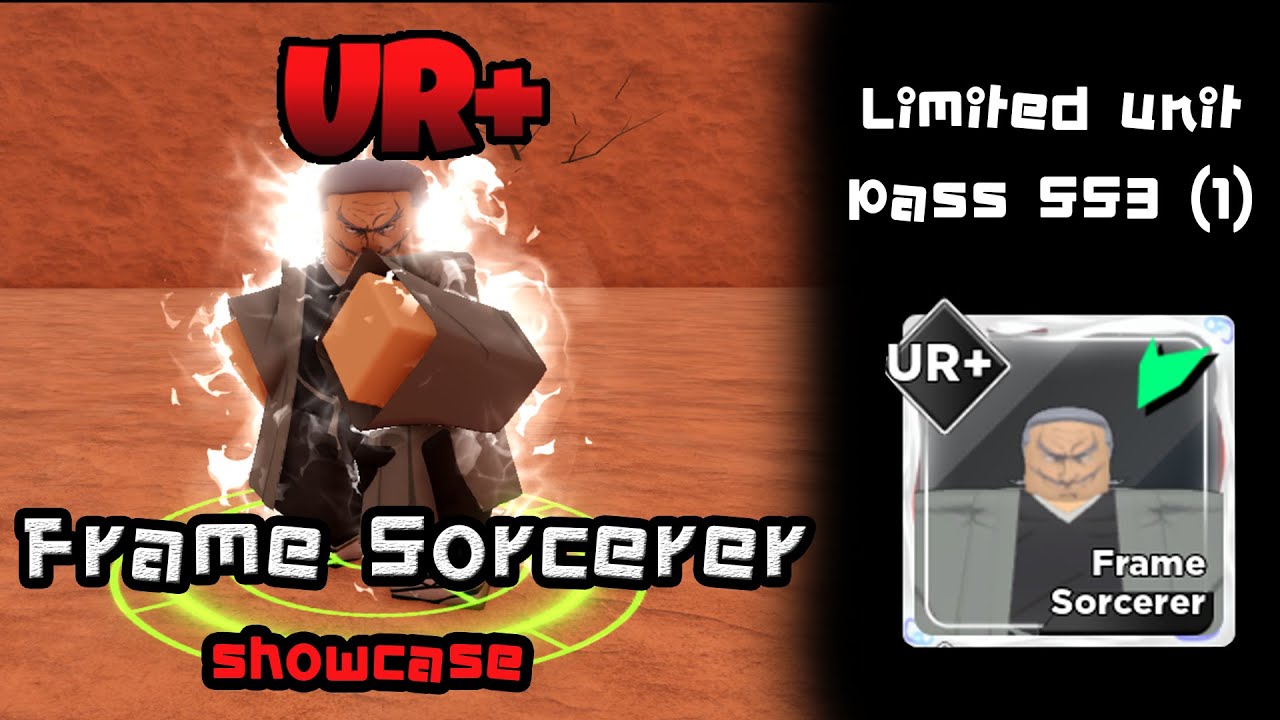 Frame Sorcerer Showcase Anime World Tower Defense YouTube