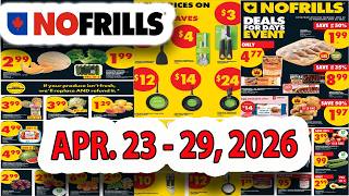 🇨🇦 NO FRILLS Flyer Deals April 23 - 29, 2026! 🚀 Best Weekly Offers #NoFrills #Flyer #Deals screenshot 2