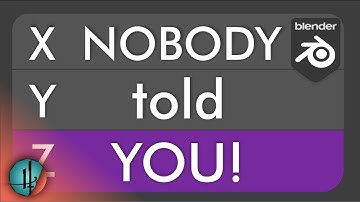 The secret Secret behind every Value in Blender | Expressions