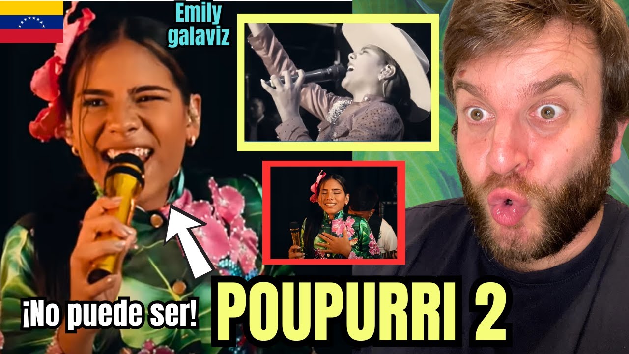 ME QUEDO KO !!🤯 | MÚSICO ESPAÑOL REACCIONA A EMILY GALAVIZ POUPURRI 2 | Cómo Puede Ser??