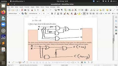 Pre-A Level Computer science 9618 - Logic gates - 31 Aug 2021