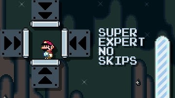 No-Skip Super Expert: I guess I had one shot to guess the key was behind me (Mario Maker 2)