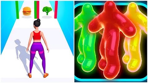 TWERK RACE 3D VS BLOP RUNNER 3D 🌫️🌫️🫁WALKTHROUGH MOBILE HARD LEVELUP TIKTOK GAMEPLAY ZQ9034