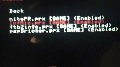 How to get to your M33 Recovery Menu (CFW)