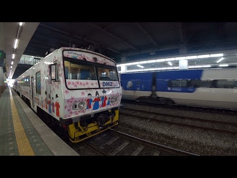 코레일 백마고지행 평화생명관광열차(DMZ-Train) <strong>경원선</strong> 청량리역 대기