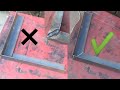 not many know welder secret make precision 90° joint on L angle iron #welding #short