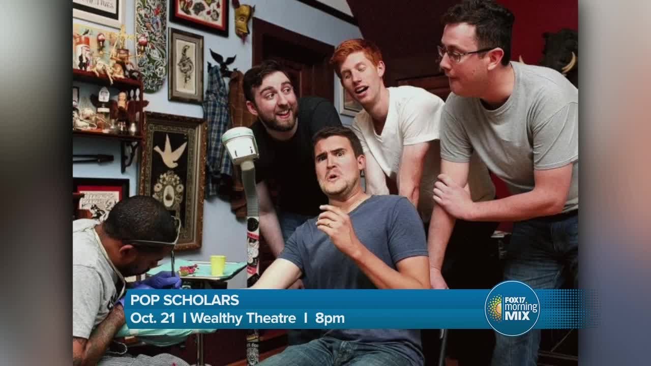 Pop Scholars perform at the Wealthy Theatre Oct. 21