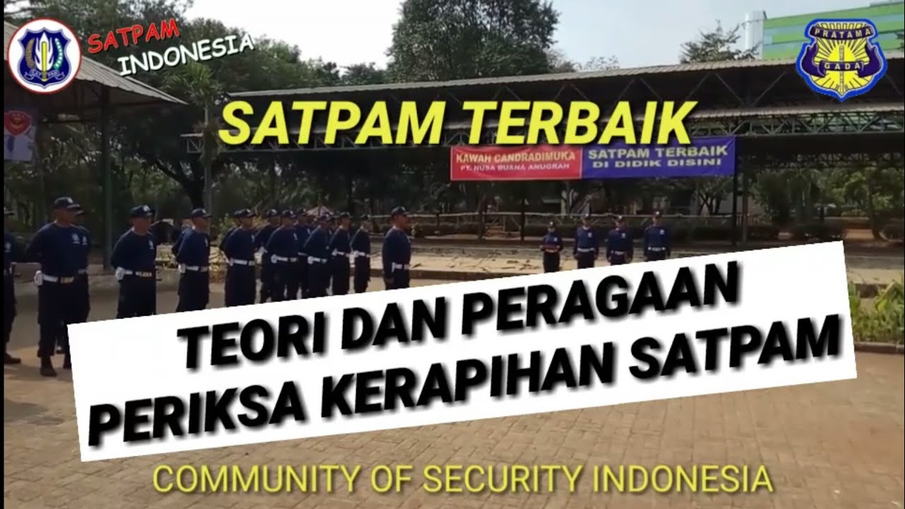 Tugas Pokok Satpam Fungsi Satpam Peranan Satpam Turjawali Satpam Youtube