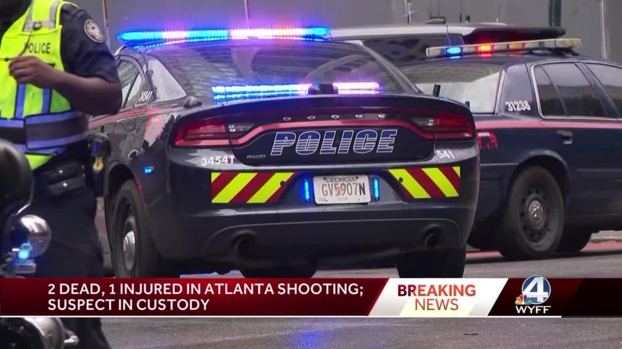 Woman arrested after 2 killed, 1 injured in Midtown Atlanta shooting ...