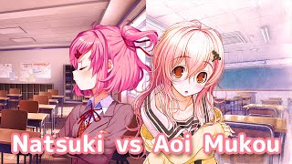 Natsuki vs Aoi Mukou Rap Battle