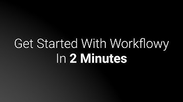 Get Started With Workflowy