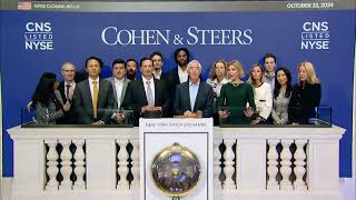 Cohen & Steers (NYSE: CNS) Rings The Closing Bell®
