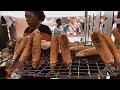 STREET FOOD IN LAGOS, NIGERIA | Trying Amala and Ewedu In Lagos