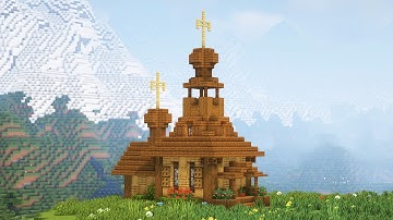Orthodox church in minecraft