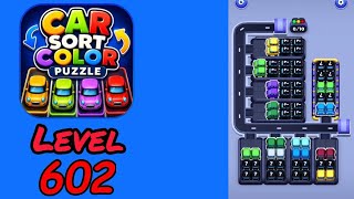 Information Car Sort Color Puzzle Level 602 Walkthrough News