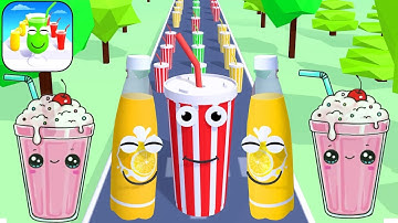 JUICE RUN All Levels Gameplay (iOS,Android) Walkthrough New Big UPDATE Games Mobile App