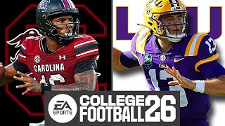 South Carolina at LSU - Week 7 Simulation (EA College Football 26)