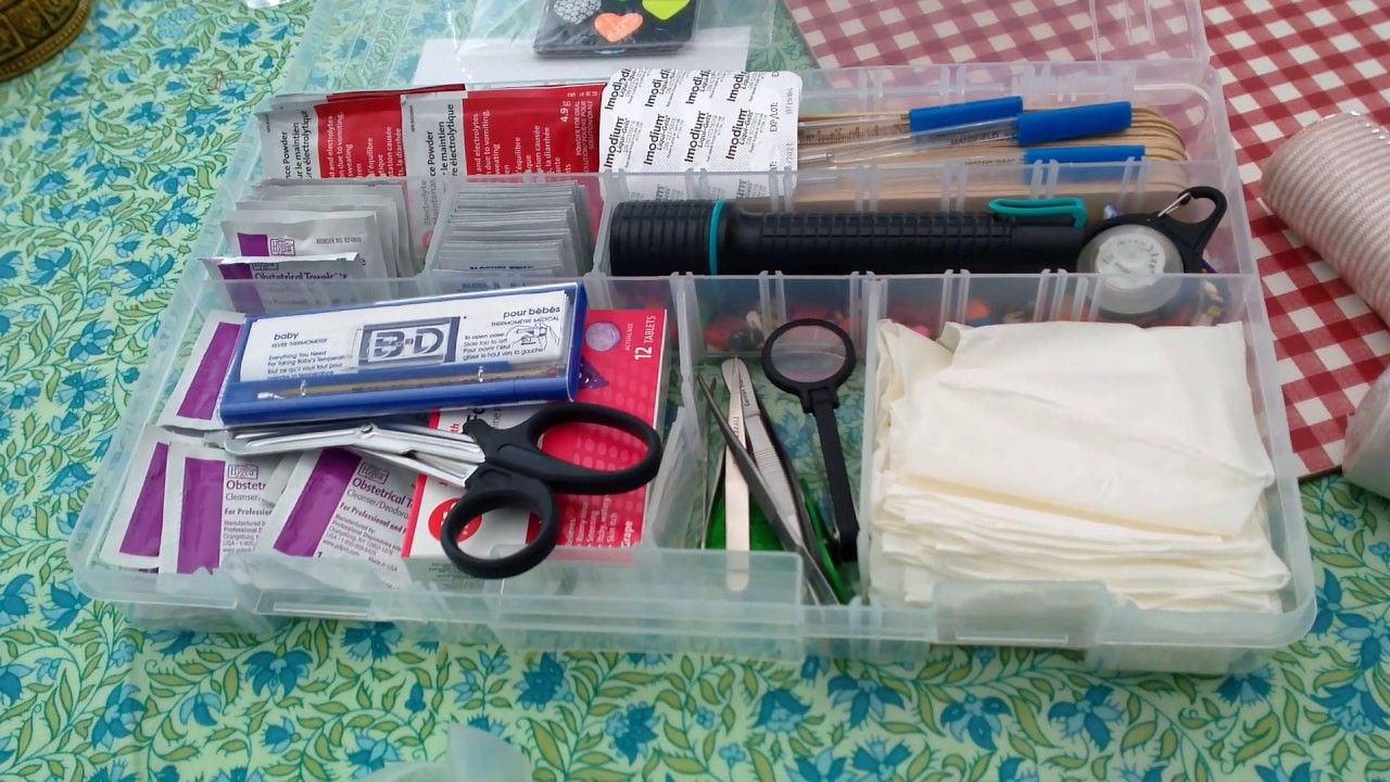 First Aid Kit on Wheels Part 1 YouTube