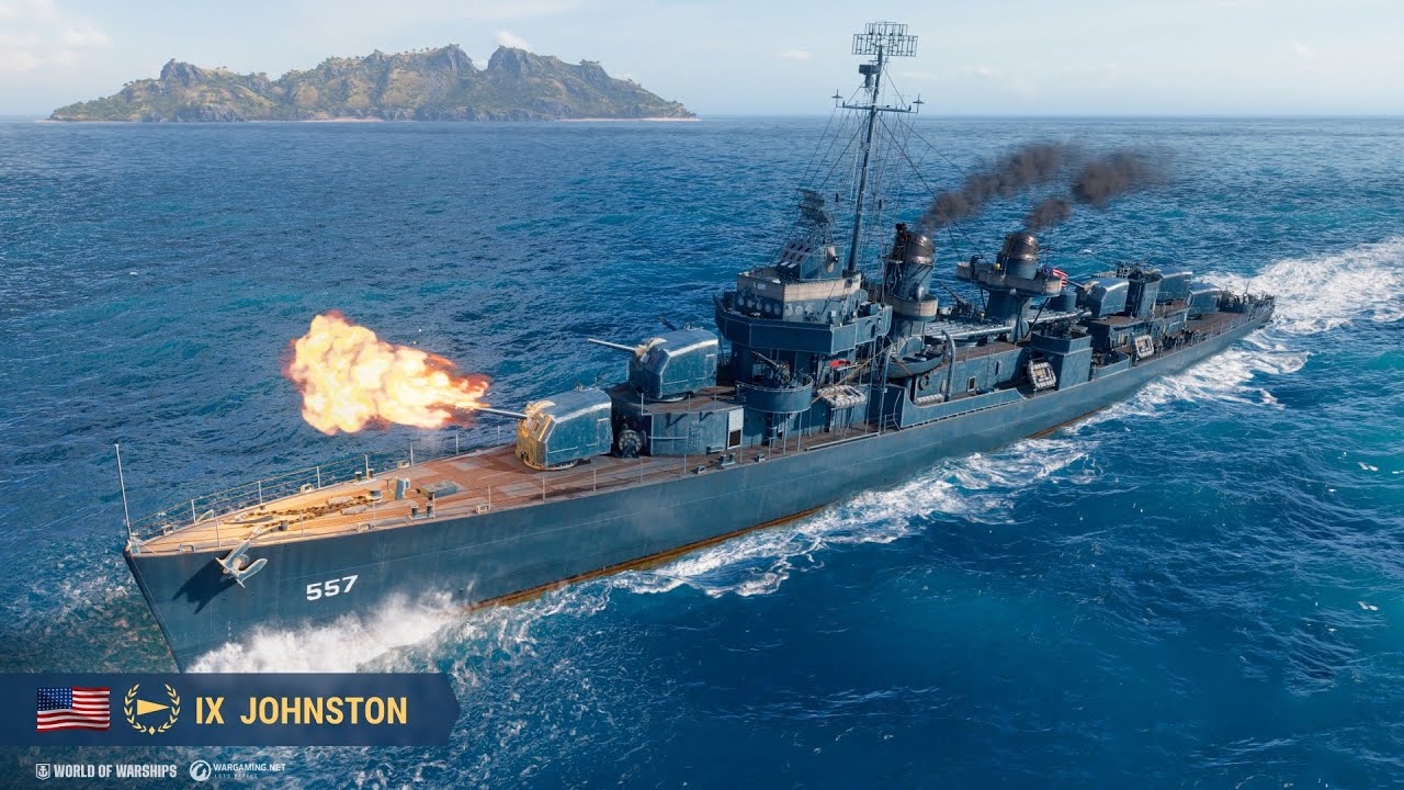 WoWS】SAPスプリンクラー、Johnston｜かかめ