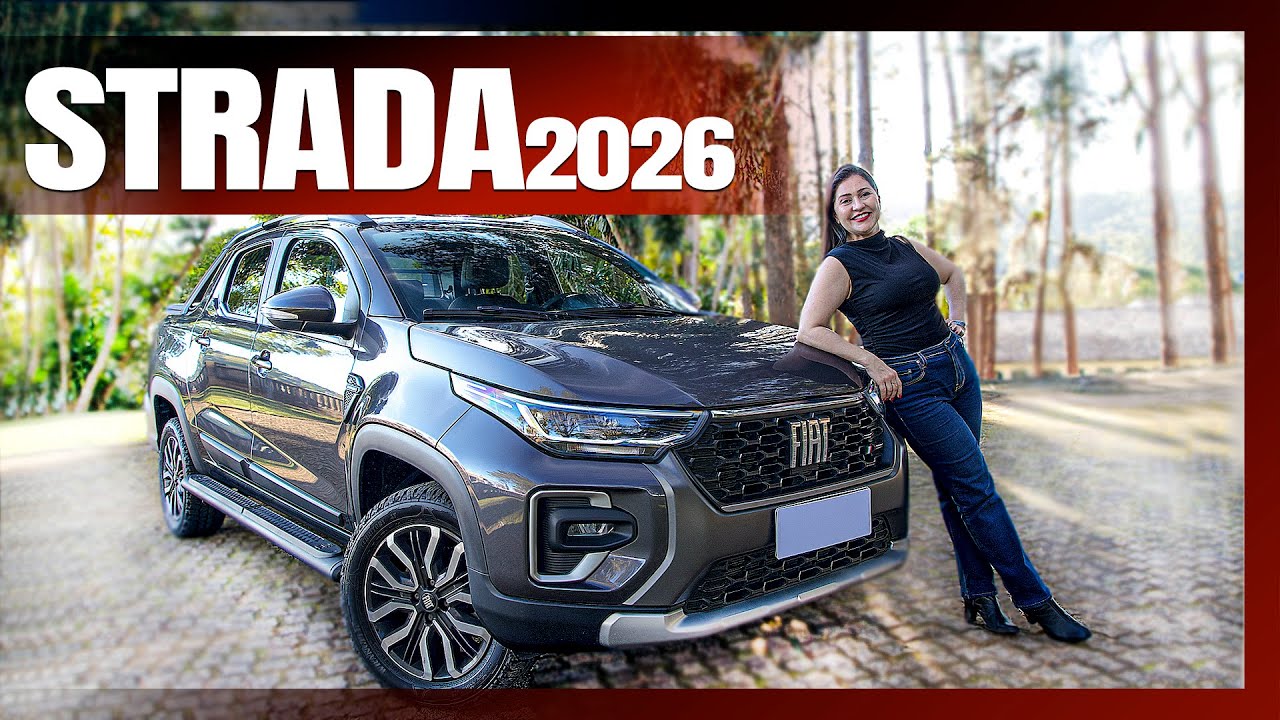 Fiat Strada 2026, por que ela é o carro mais vendido do Brasil?!