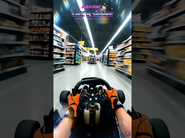 Do Not Try This at Store 3🚦ASMR #asmr #aiasmr #satisfying #shorts #reels #reel #racing #supermarket