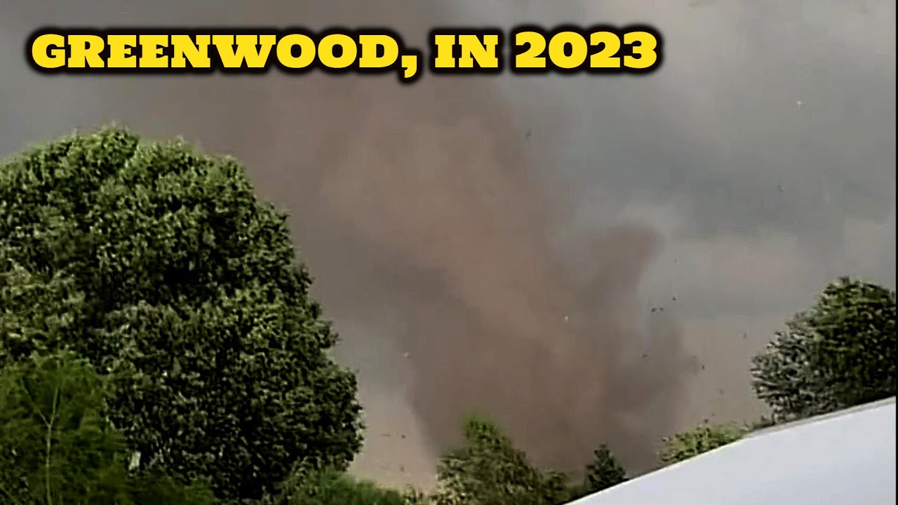 Incredible footage of a tornado in Greenwood, Indiana YouTube