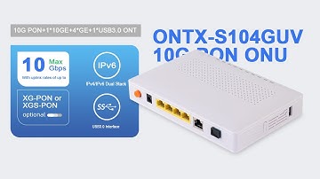 Softel 10G XGSPON ONU 1*10GE+4*GE+1*USB3.0 | ONTX-S104GUV