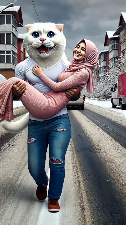 Adek ayah pulang bawa cewek cantik #funny #kucing #cat #animation #cartoon #comedy #cats #shorts