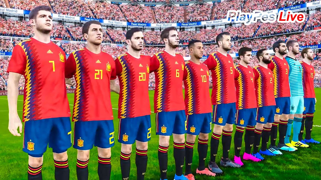 PES 2020 - SPAIN vs MALTA - Full Match & THIAGO Free Kick Goal - Gameplay PC