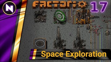 Factorio 0.17 Space Exploration #17 CRASHING AND BURNING