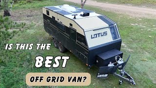 Lotus Off Grid Caravan  Van Walk Through