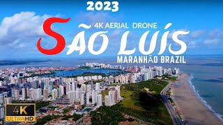 São Luís 2023 🇧🇷 4K UHD Aerial Drone | Maranhão Brazil