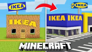 10 LOSOWYCH WIDZÓW buduje IKEA w MINECRAFT!