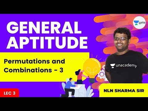 Permutations and Combinations - 3 |  L:3 | General Aptitude | ESE 2021/22 | NLN Sir