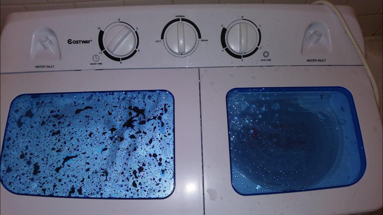 giantex twin tub portable washing machine