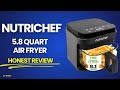 Nutrichef 5.8 Quart Air Fryer Review | Can It Replace Your Oven?