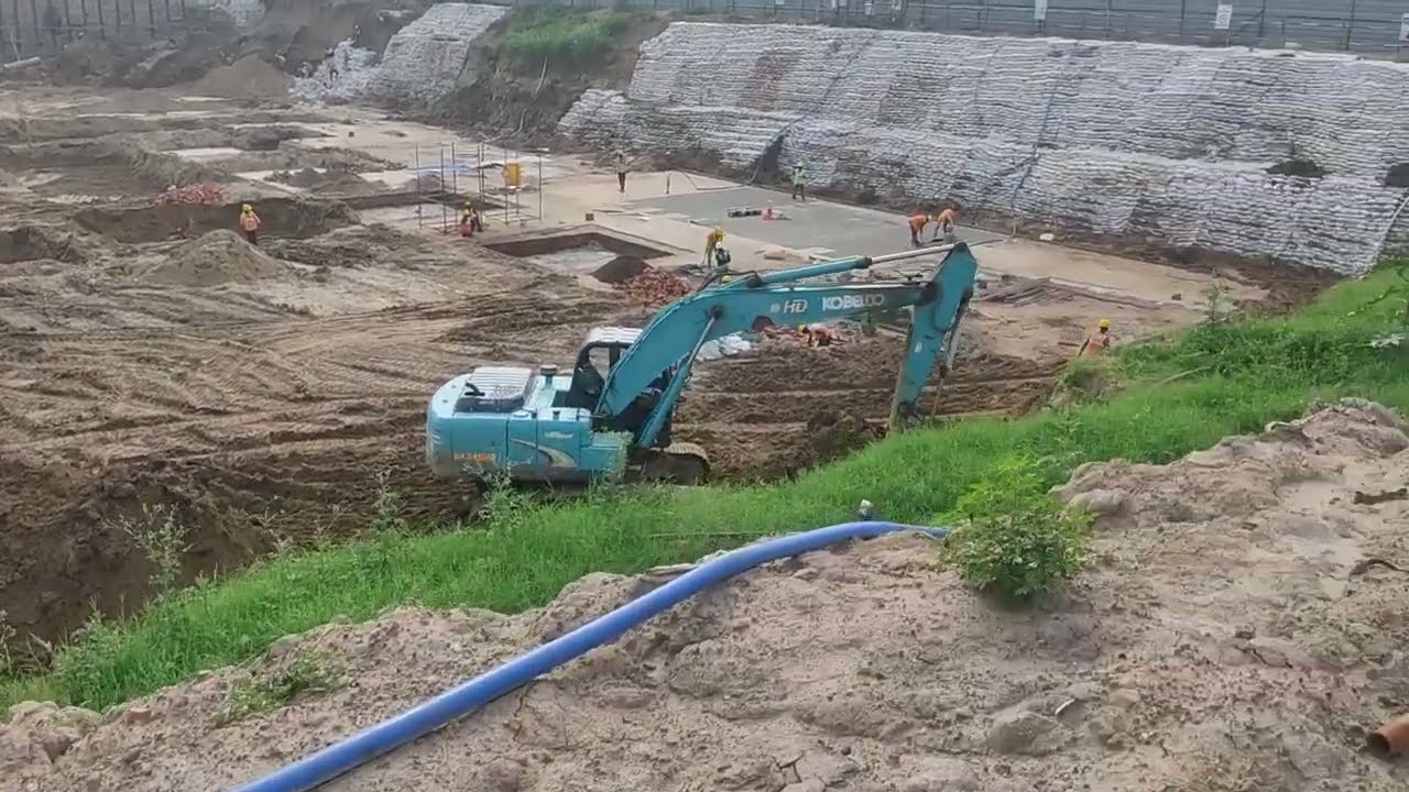 Excavation   Water proofing   ATT   Shoring  Pedestal Brickwork   Dressing  