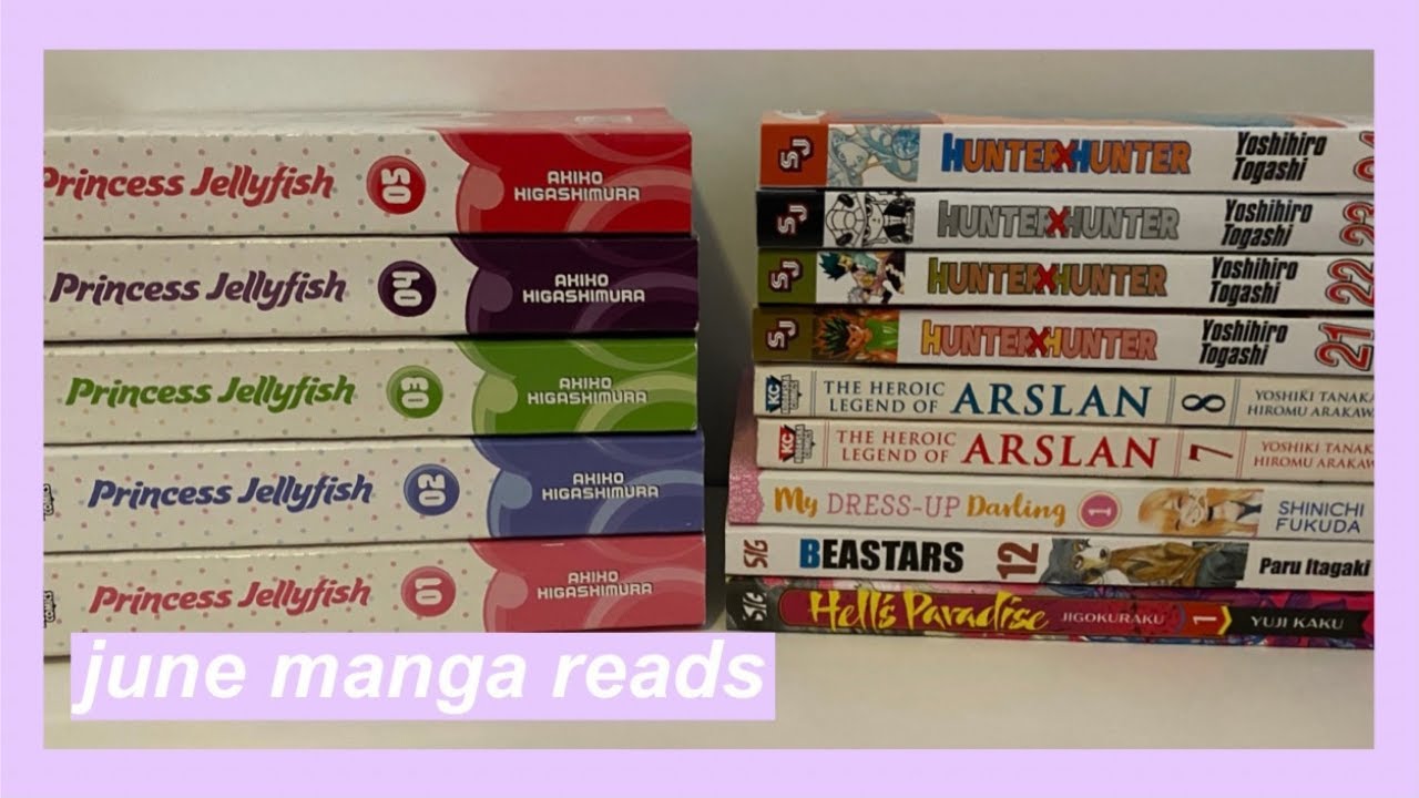 june manga reading log