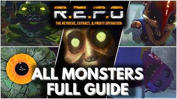 R.E.P.O. Volledige gids - Alle monsters en hoe je ze kunt bestrijden uitgelegd