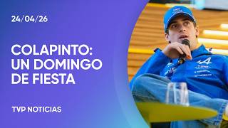 Colapinto en Palermo: comenzaron los preparativos